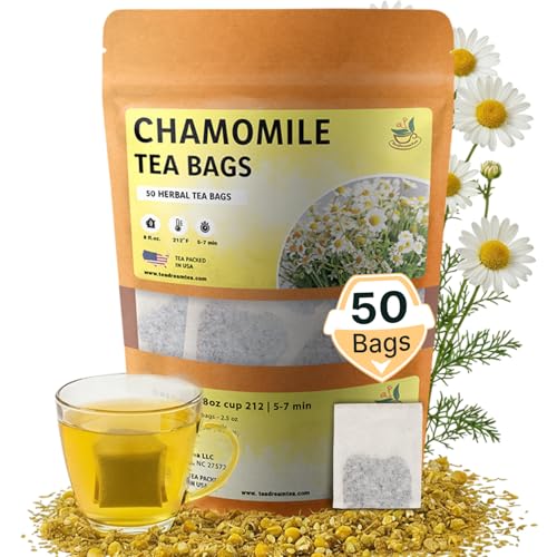 TeaDreamTea Chamomile Tea Bags 50 Count