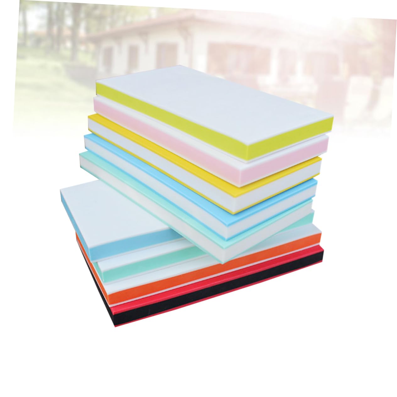 Lurrose 10pezzi Stampo Gomma Artigianale per Strumenti per Incisione su Mattonelle di Gomma per Scrapbooking e Progetti Creativi Colore Casual