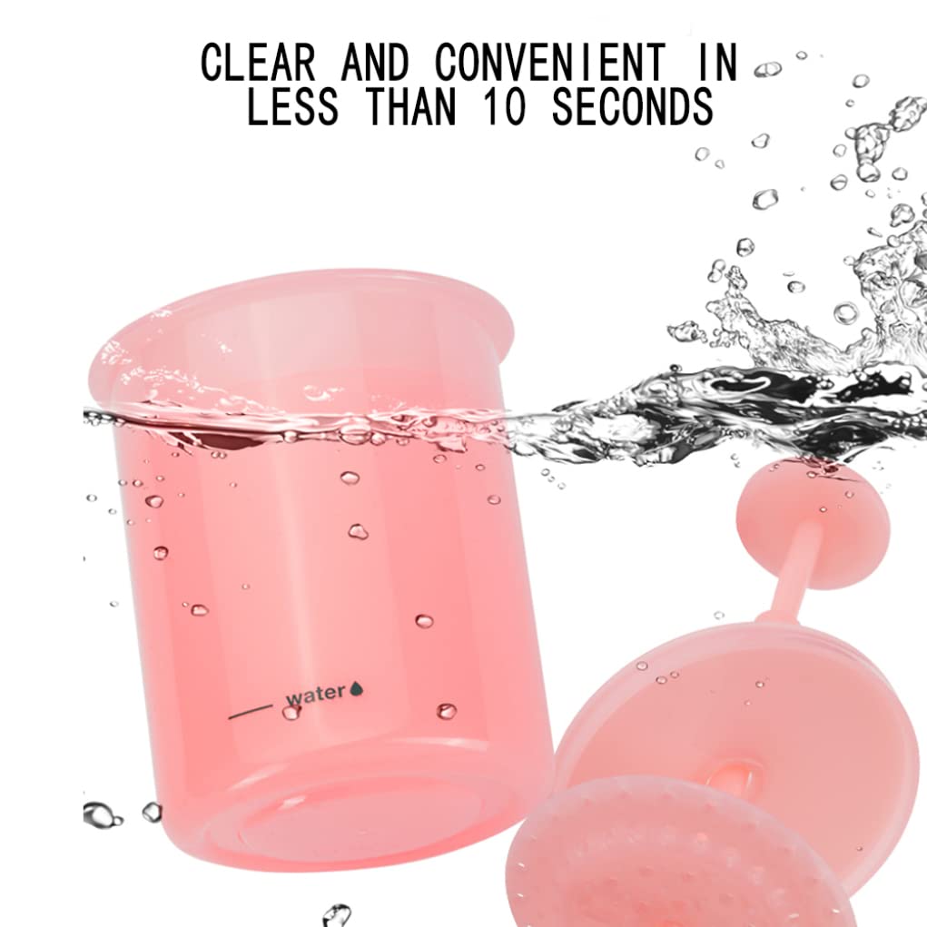 Rich Face Cleanser Foamer Makeup Wash Bubble Maker Travel Household Foam Maker Cup