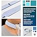 EZGOODZ Blue Tracheostomy Tube Holder, Medium. One-Piece Adjustable Trach Collar. Moisture-Wicking Foam Padded Trach Ties with Hook Tabs. Tracheostomy Supplies for Health Care