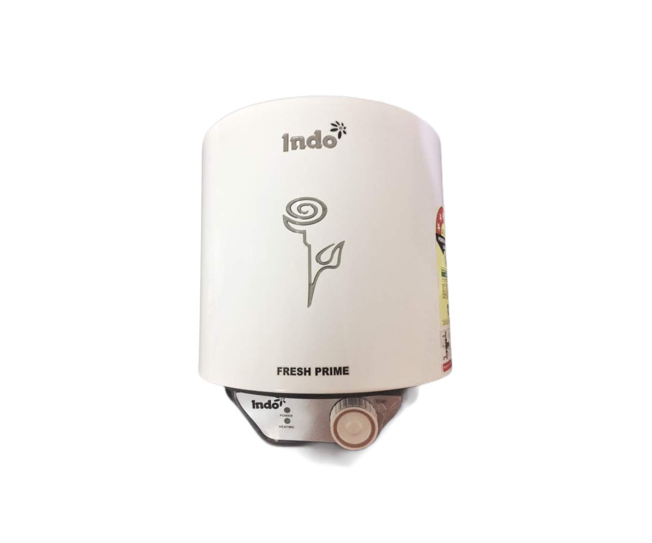 Buy Indo Fresh Prime 6 L Storage Water Heater with Glass line Technology  (White) Online at Low Prices in India - Amazon.in