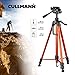 Produktbild Cullmann ALPHA 3500 Stativ orange mit 3-Wege-Kopf (165 cm Auszugshöhe, Gewicht 1277g, Tragfähigkeit 2,5 kg, Packmaß 67cm)