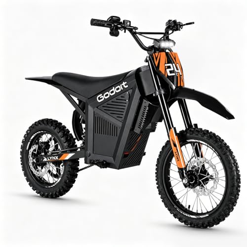 Electric Dirt Bike for Teens Adults,Peak 3000W Mid-Drive Motor,36MPH Electric