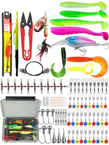 Kit de Pesca Completo 94 Piezas con Accesorios miniatura 1