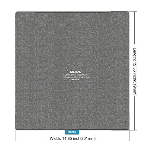 Nicapa 12x12 inch Heat Press Mat for Cricut Easypress/Easypress 2 Cricket Craft Heating Transfer Vinyl HTV Ironing Insulation Heating Mats - Thumbnail 4