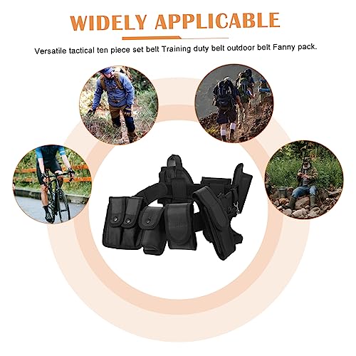 1set Multi-Function Utility Belt Accessories Convenient Duty Belt for Outdoor Training and Work Lightweight Design3