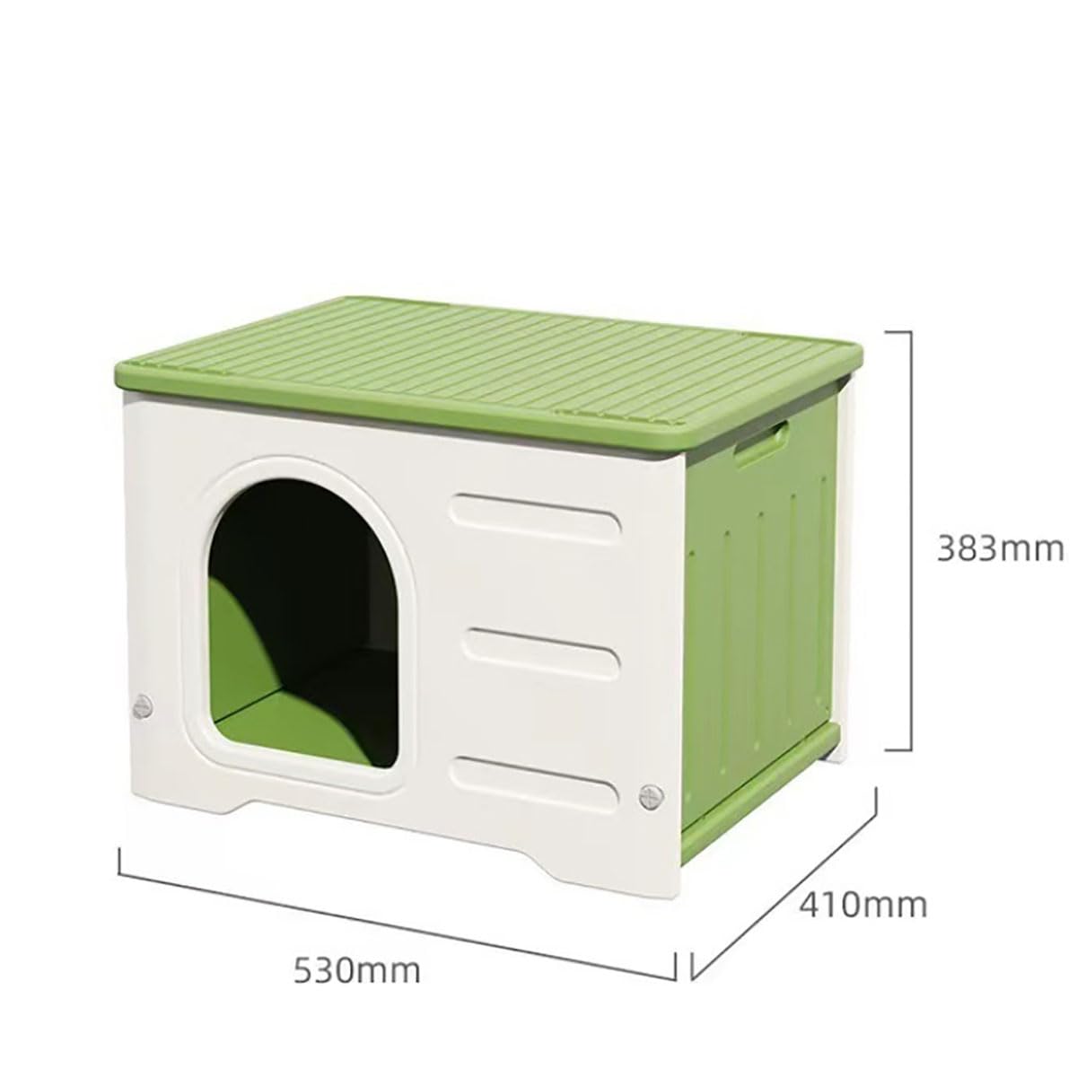 Amazon | 猫小屋 野良猫ハウス キャットハウス 可愛い 組立式 外
