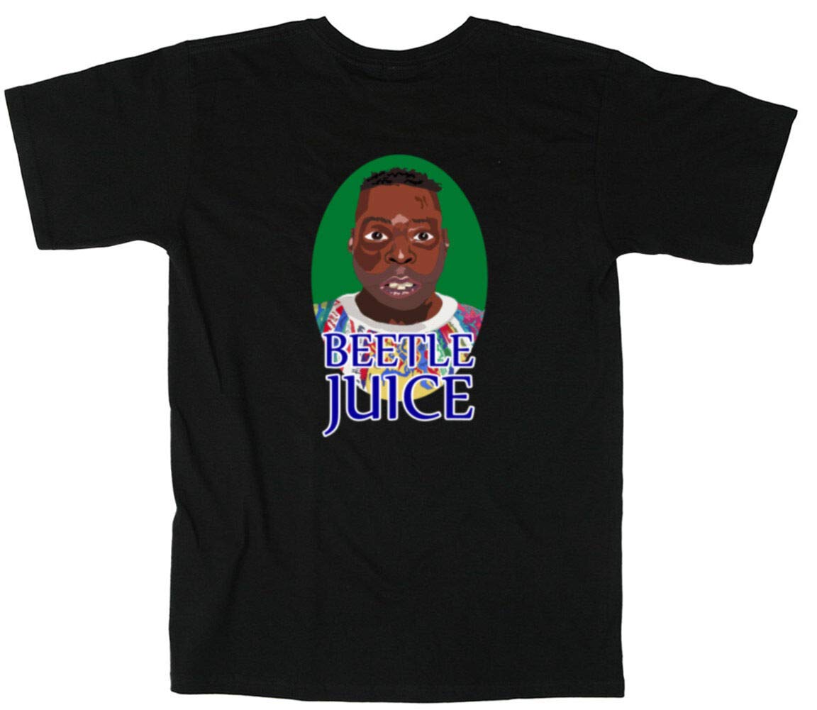 Black Howard Stern Beetlejuice T-Shirt