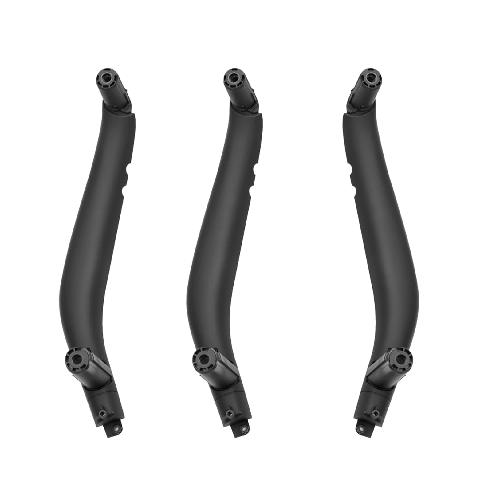 3 pezzi compatibili con maniglia per porta interna X5 F15 F85 (2014-2018) Maniglia X6 F16 F86 (2015-2018) Sinistra + Destra Nero