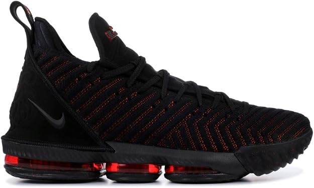 Amazon.com: Nike Lebron 16 - Zapatillas de baloncesto para hombre (16,  negro/rojo) : Ropa, Zapatos y Joyería
