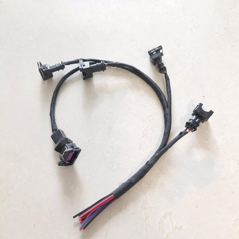 Car Fuel Injector Plug Harness Suit for Suit for Audi A4 A6 for Volkswagen for Passat B5 Touan for Bora 1.8T - (Color Name: as The Picture)