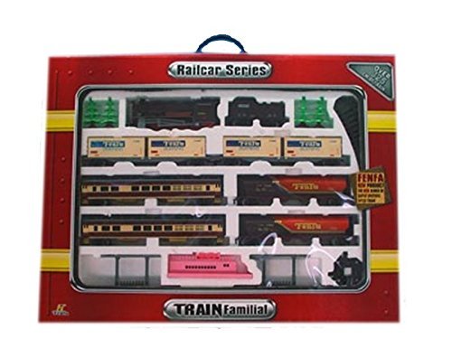 Railcar Series Interactive Electric Railway XXXL FENFA – Voyage (18 Pieces) – Scale 1: 87 – Realistic Sound and Light Effect