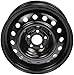 Dorman 939-199 16 X 6 In. Steel Wheel Compatible with Select Ford / Mercury Models, Black