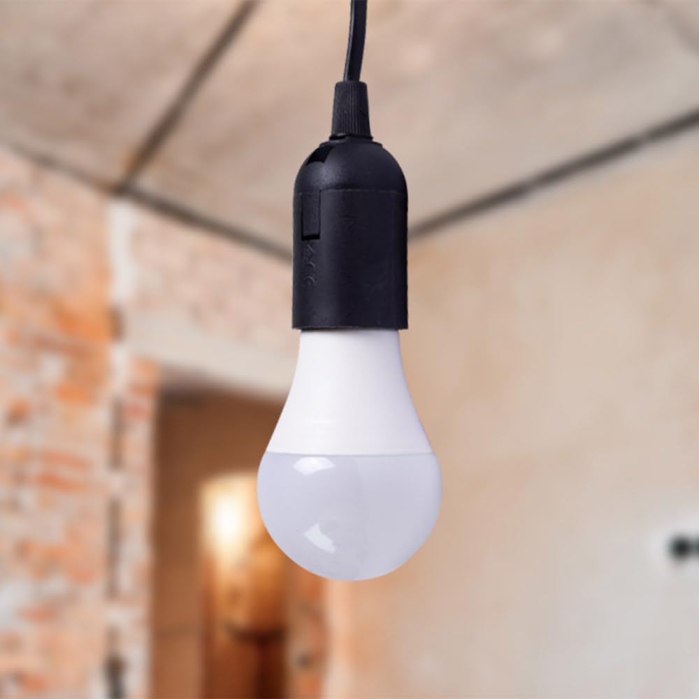 NCC-Licht 10 x Baufassung Renovierfassung E27 schwarz + 10 x LED Leuchtmittel Birne 13W = 100W E27 matt 1300lm Tageslicht 6000K