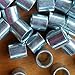50-Pack Metal Roller Skate Wheel Spacers (10mm Outer × 8mm Inner Diameter) for Inline Skates, Quad Skates & Skateboards – Bearing Sleeves