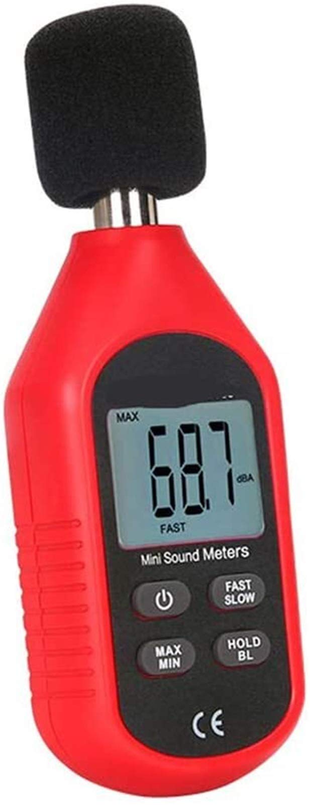 Decibel mètre RJJ contre les nuisances : testeur sonore de poche 30-130DB LCD