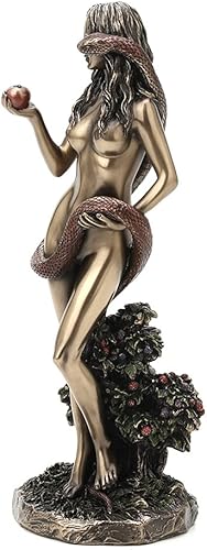 Miniatura 2 de Veronese Design 9 5/8 pulgadas de alto víspera en el jardín del edén resina bronceada fundida en frío escultura corporal artística Coleccionables