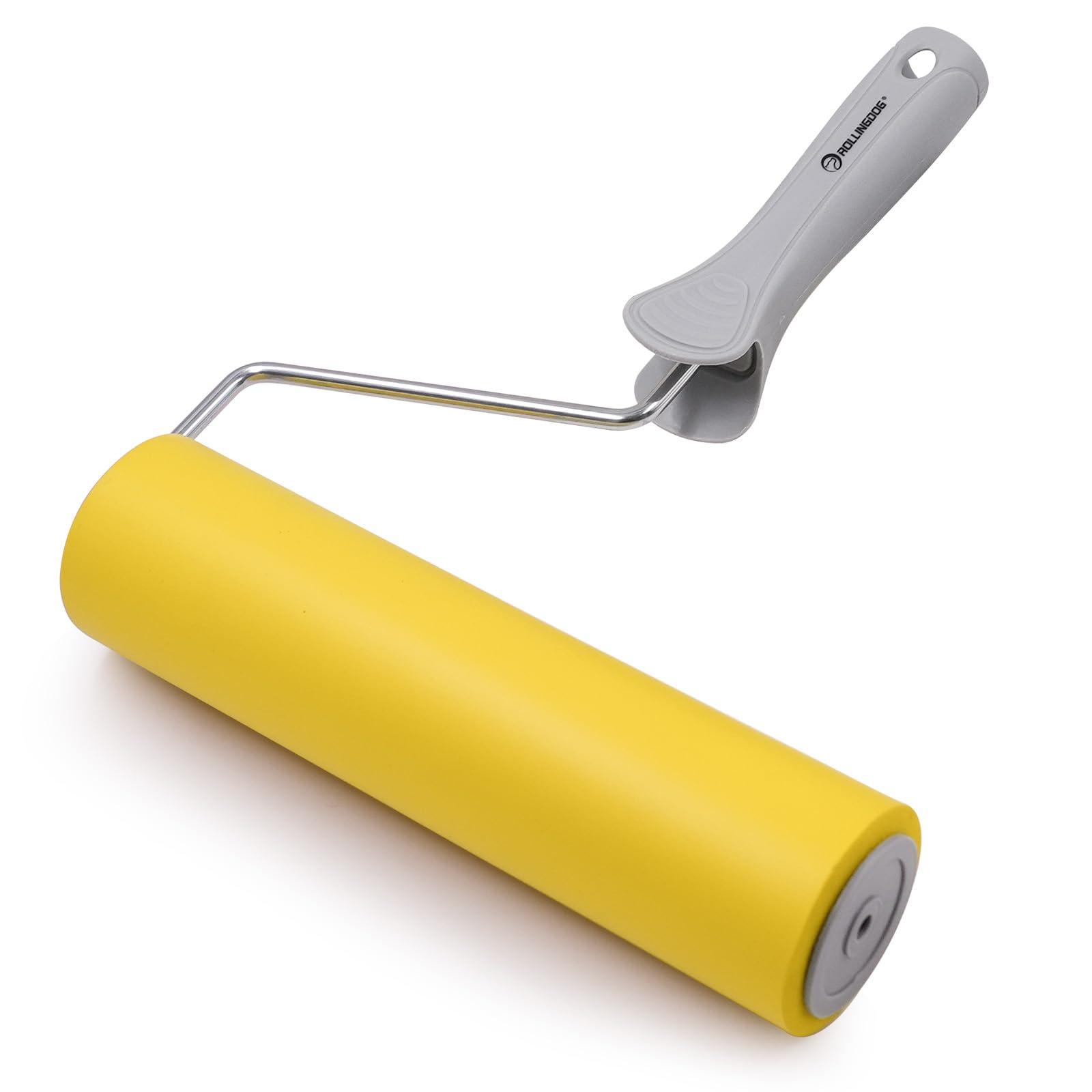 ROLLINGDOG 9" Wallpaper Seam Roller with Ergonomic Grip Handle