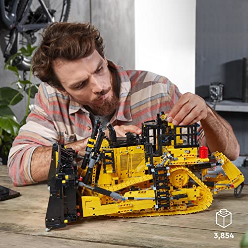 Technic Bulldozer Cat® D11 Controllato Da App, Set per Adulti, Telecomandata, Veicoli da Cantiere 42131 - Lego - Immagine 1