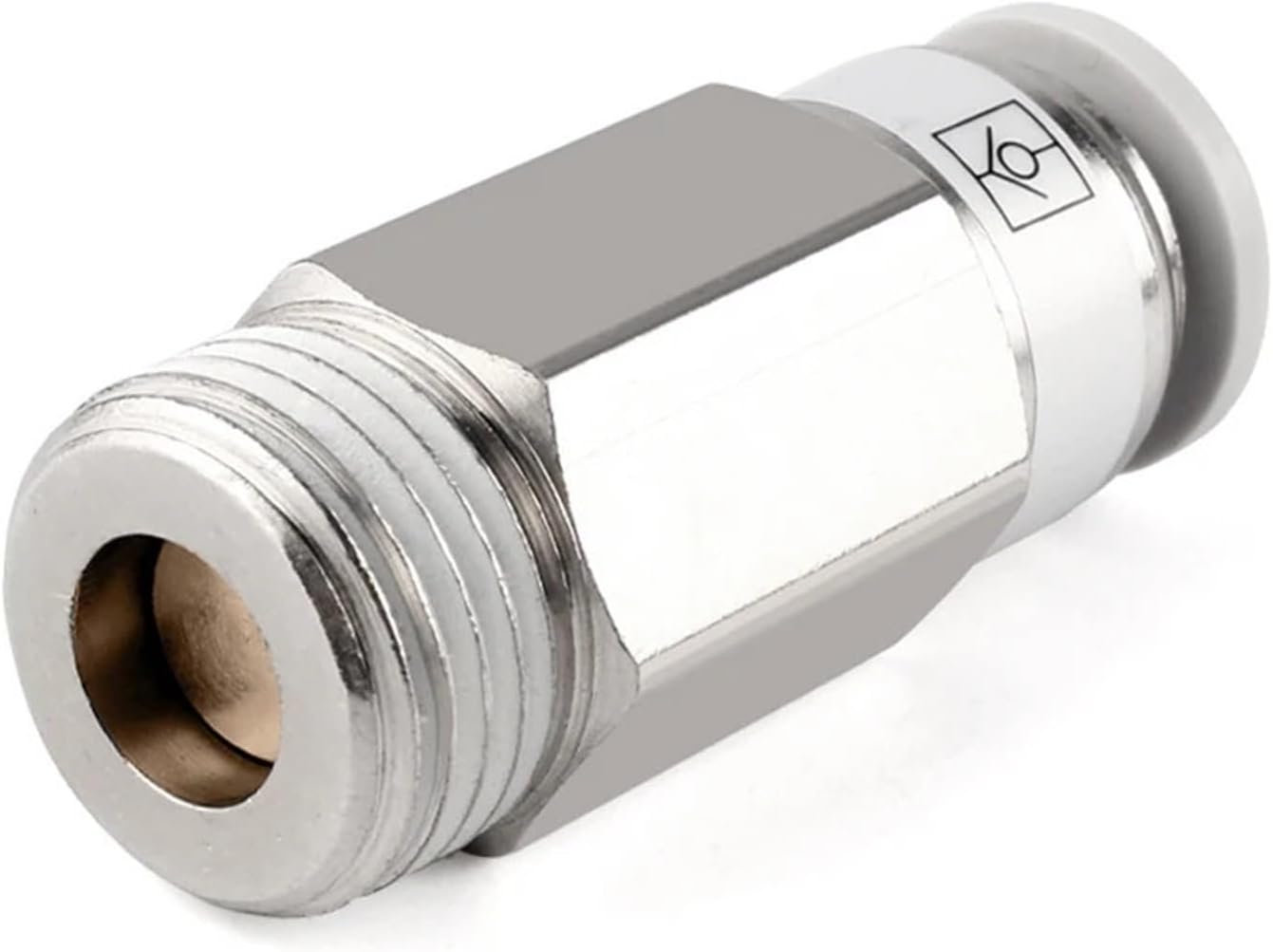 1PCS SPC VPC Pneumatic Fitting Check Valve Straight Through Gas Pipe Fitting Copper Fitting Quick Fitting(VPC10-03), BLACK