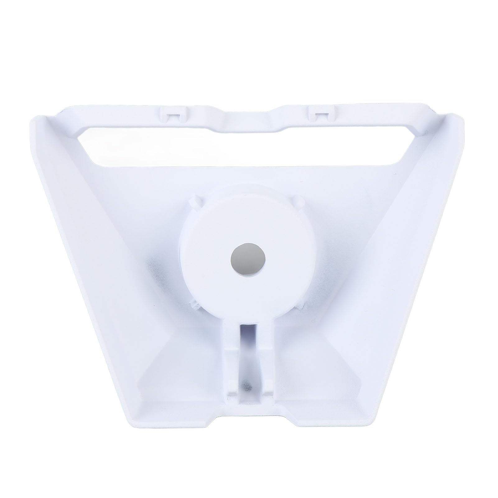 Generic Bezpieczne Mocowanie Adapter Rury Satelitarnej Ze Stopu Aluminium, Regulowany Kąt, Zapewniający Stabilne Podparcie i dużą nośność (WHITE)