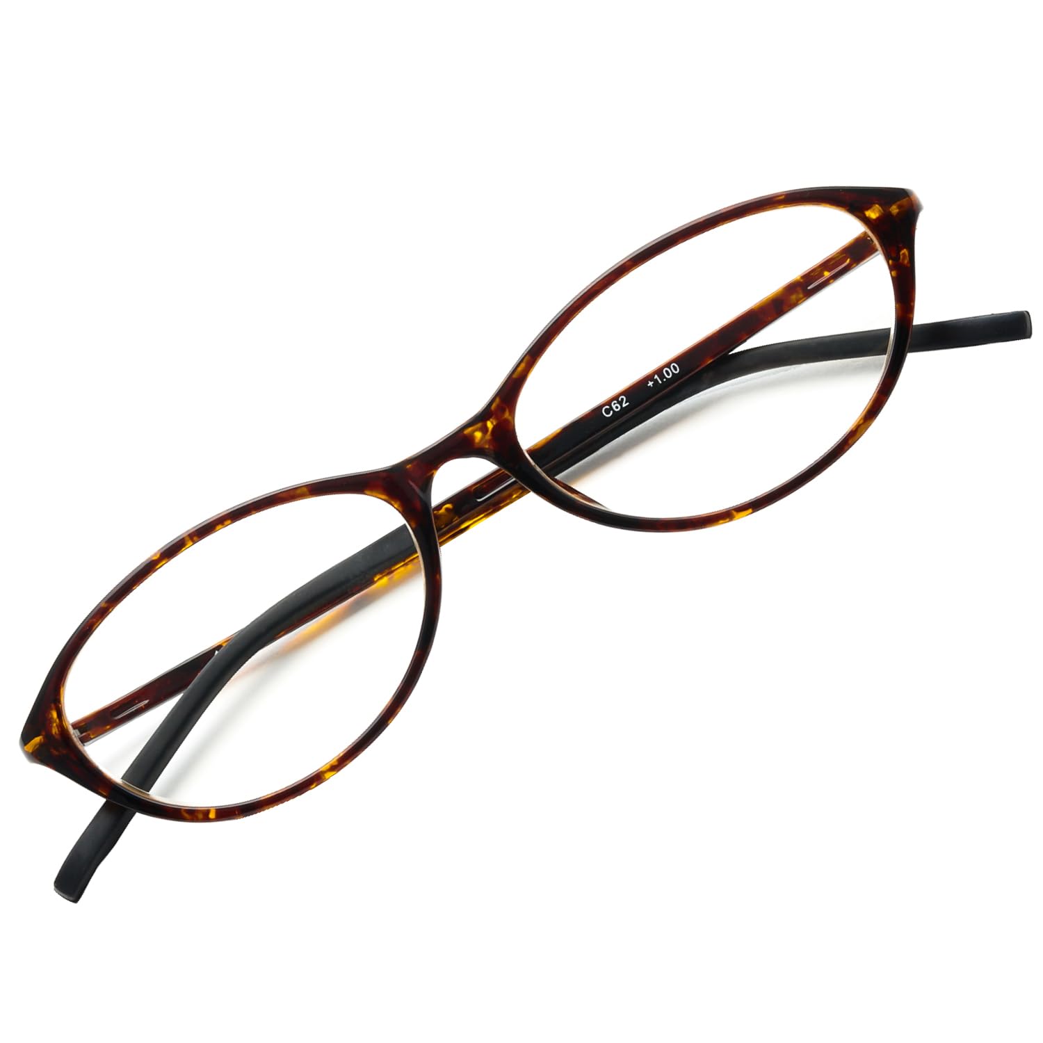 PrePiar Blue-Light Reading Glasses, Demi Brown