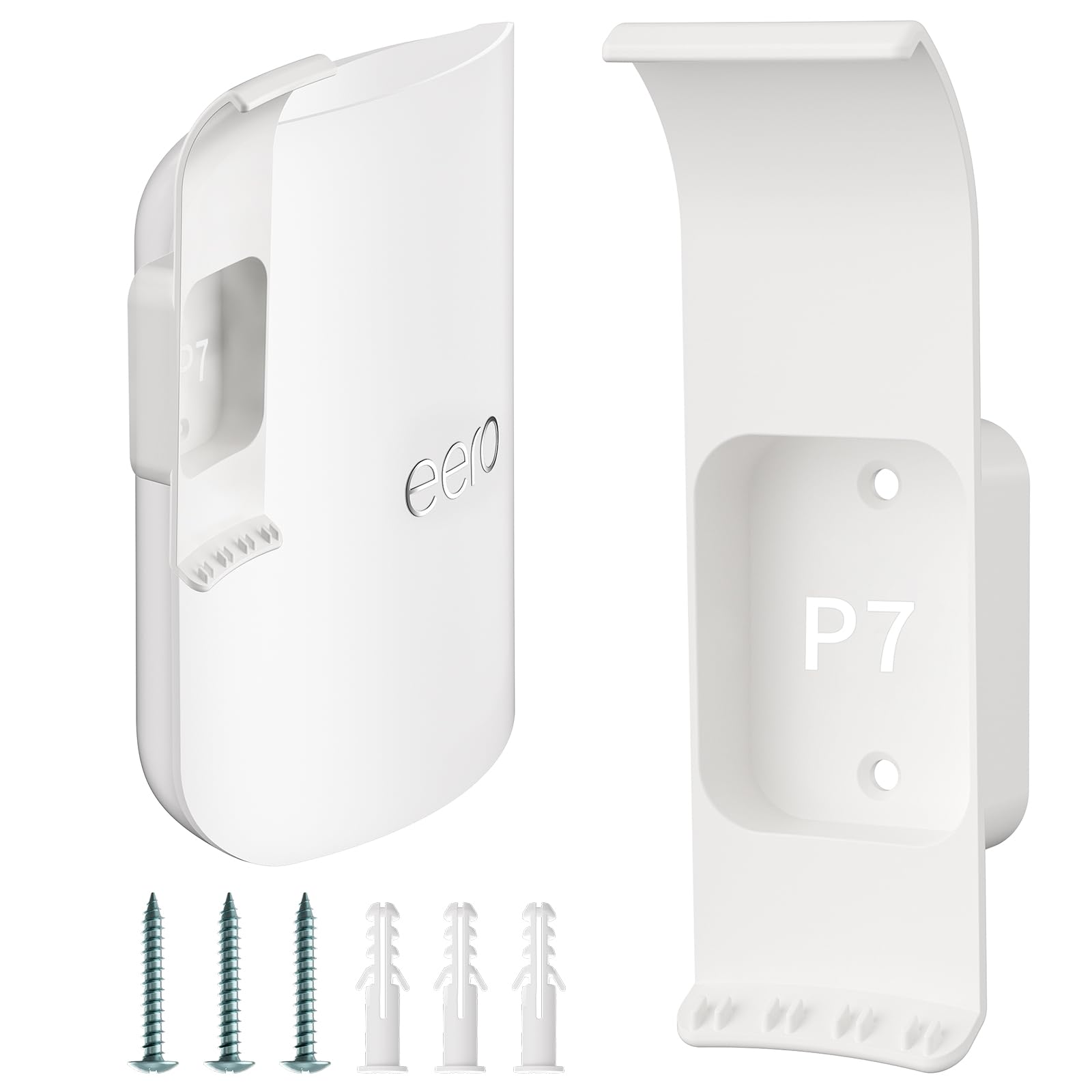 Dunear eero Pro 7 Wall Mount Bracket (1-Pack), Sturdy ABS Holder with Cable Management