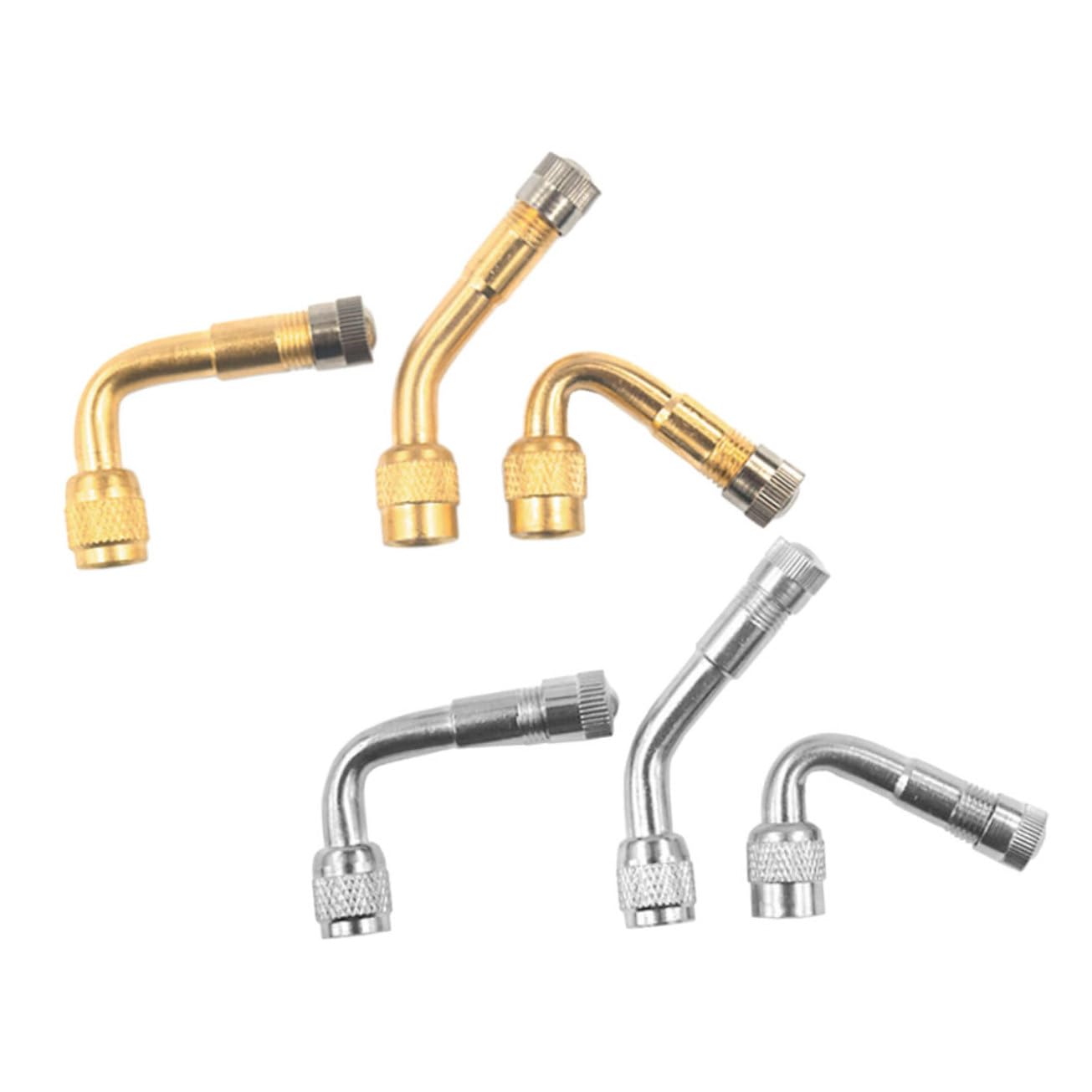 SOLUSTRE 30pièces Rallonges De Valves De Pneus Extensions De Tige pour Gonflage Accessoires Universels pour Voitures Et Vélos