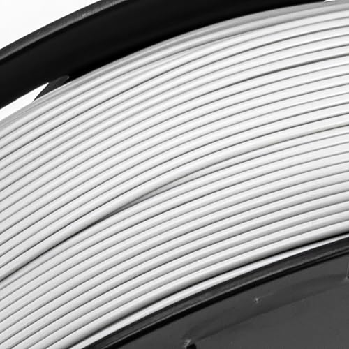 Image of Light Grey PLA Basic 1.75mm 1kg 600mm /s High Speed Fast 3D Printer Filament | Beginner friendly Low warping No tangle Smooth finish Neatly wound Fast 1kg spool 2.2lbs AMS compatible Bambu Prusa Gray