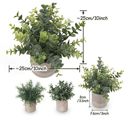 Mini-Plantes-dEucalyptus-Artificiel-en-Potilauke-Lot-de-3-Mini-Plantes-Artificielles-en-Pot-en-Plastique-DeucalyptusPlantes-Artificielles-Interieur-pour-Maison-Jardin-Bureau-Salle-de-Douche