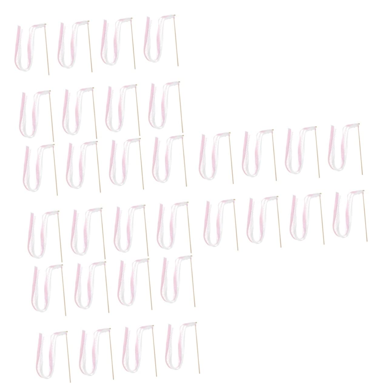 32piezas Varitas De Hadas Cintas De Color Para Bodas Decoración Festiva y Romántica Para Celebraciones y Fiestas