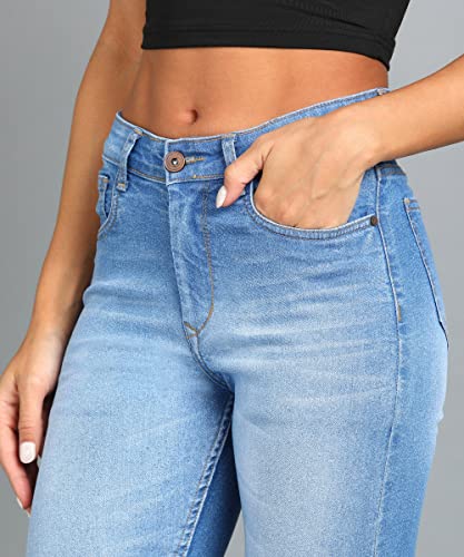 Image of Urbano Fashion Women's Skinny Fit High Rise Jeans