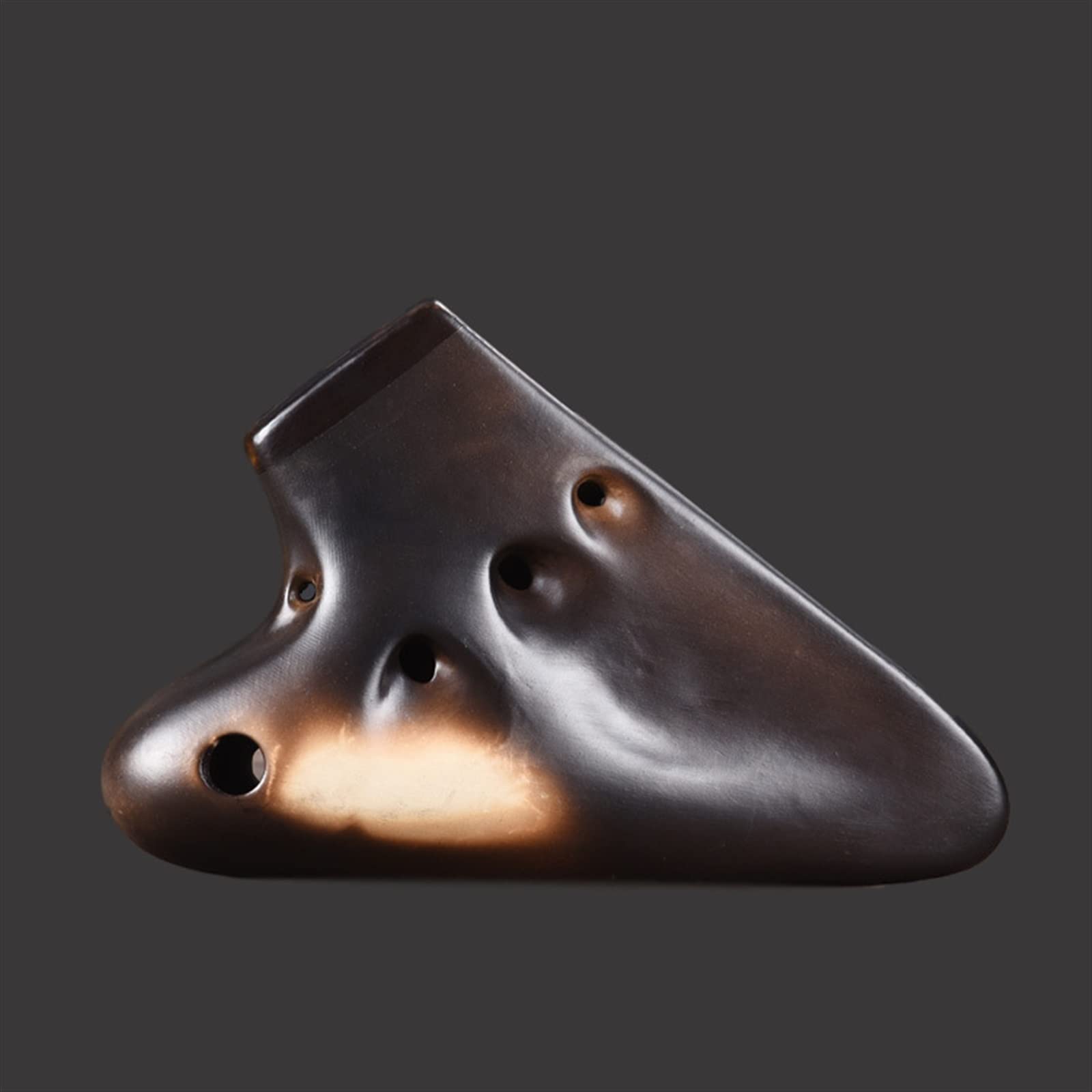 Ocarina flöte Okarina Mit DREI Pfeifen, Alt-C-Ton, AC-Keramik-Okarina, Anfänger-Unterrichts-Okarina