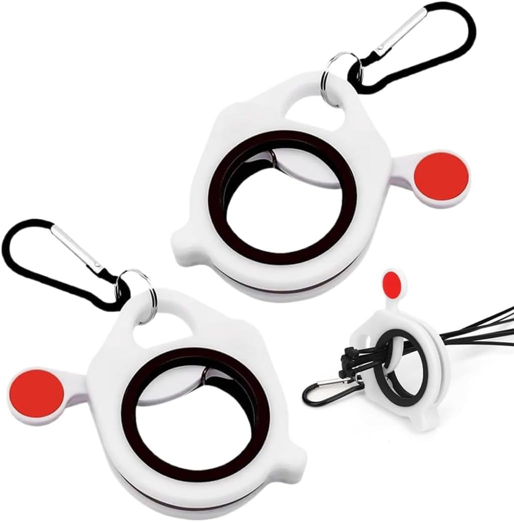 2 x Glow in The Dark Zip Tie Tip Holder for Lightweight Cable Ties, Storage for Zip Ties, Plastic Automatic Cable Organizer Portable