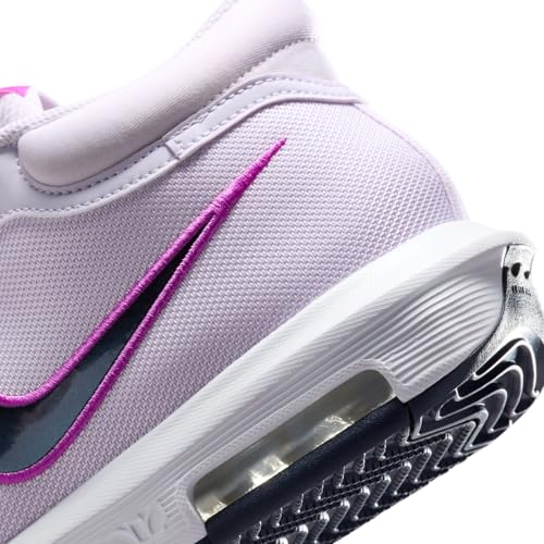 Image of Nike Lebron Witness VIII Basketball Shoes (HQ2139-500, Barely Grape /Hyper Violet /Light Bone /Obsidian) Size 14