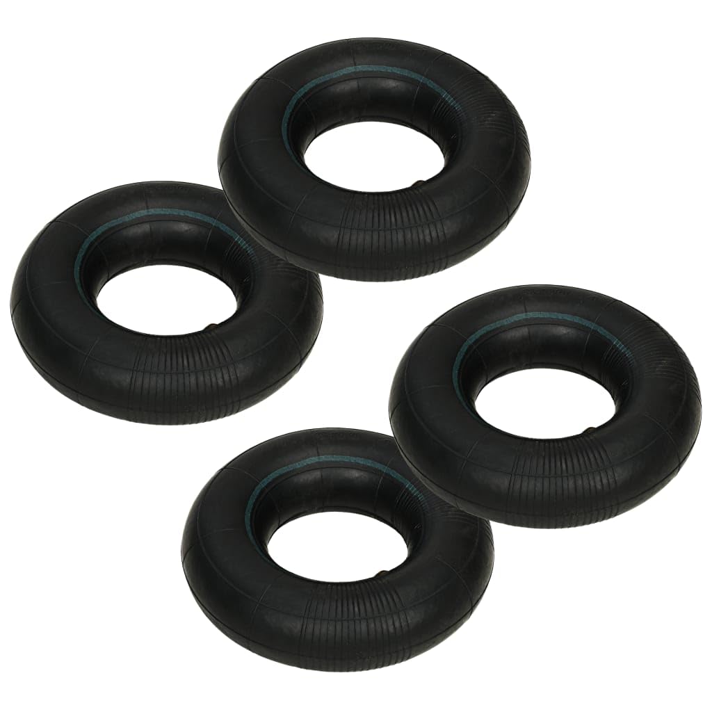 Vidaxl 4X Inner Tubes 3.00-4 260X85 For Sack Truck Wheels Rubber Cart Tyre 8718475616306