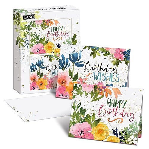 Image of Lang, Floral Party Birthday Assorted Boxed Note Cards