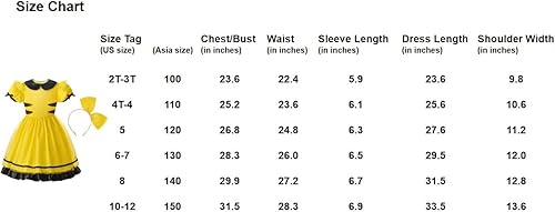 Miniatura 2 de ReliBeauty Disfraz de abeja animada para niñas, vestido de tul de Halloween