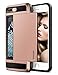 iPhone 8 Plus Case, Vofolen iPhone 8 Plus Wallet Case Card Holder ID Slot Sliding Cover Hidden Pocket Dual Layer Bumper Armor Anti-Scratch Protective Hard Shell for iPhone 8 Plus 7 Plus - Rose Gold
