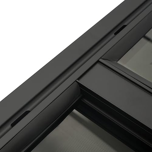 Miniatura 6 de Ventana universal para caravana, 24 pulgadas de ancho x 15 pulgadas de alto, ventana de remolque deslizante horizontal, ventana de vidrio para