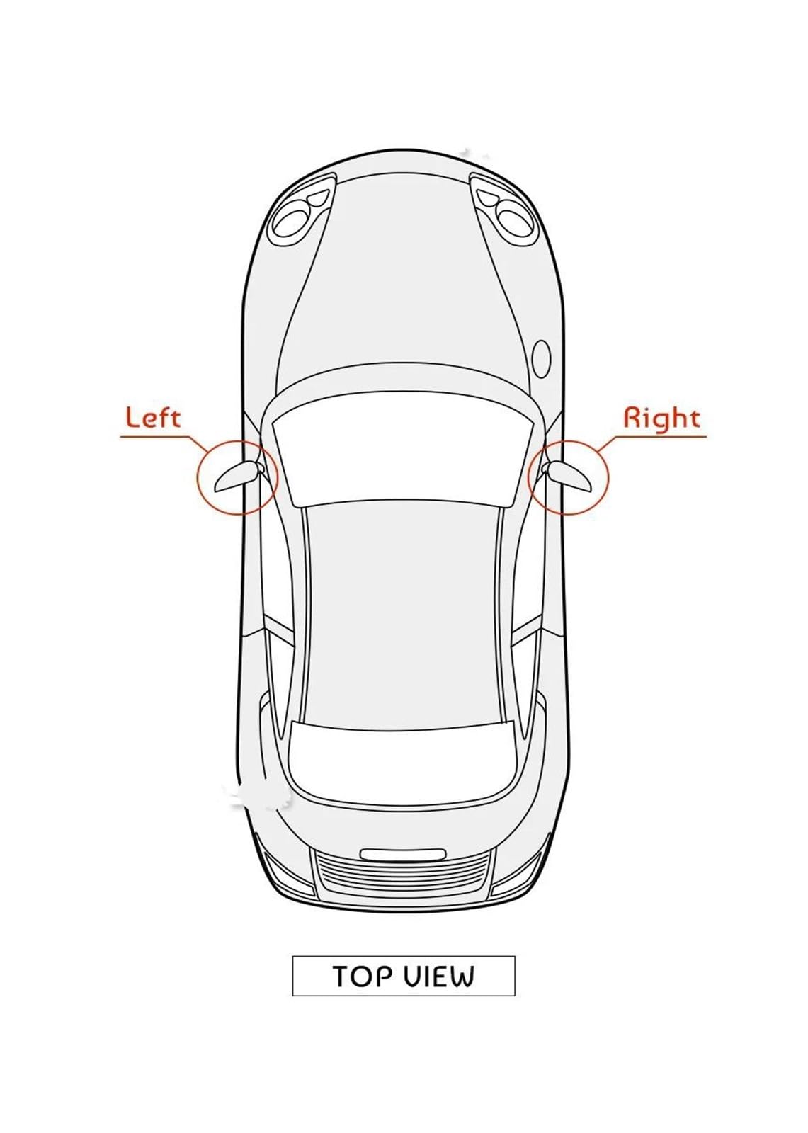 Miroir Glace Rétroviseur Extérieur Rétroviseur Grand Angle Chauffant Côté Gauche Et Droit pour BMW E84 F48 F20 F21 F40 F22 F23 F30 F31 F34 F10 F07(L+R)