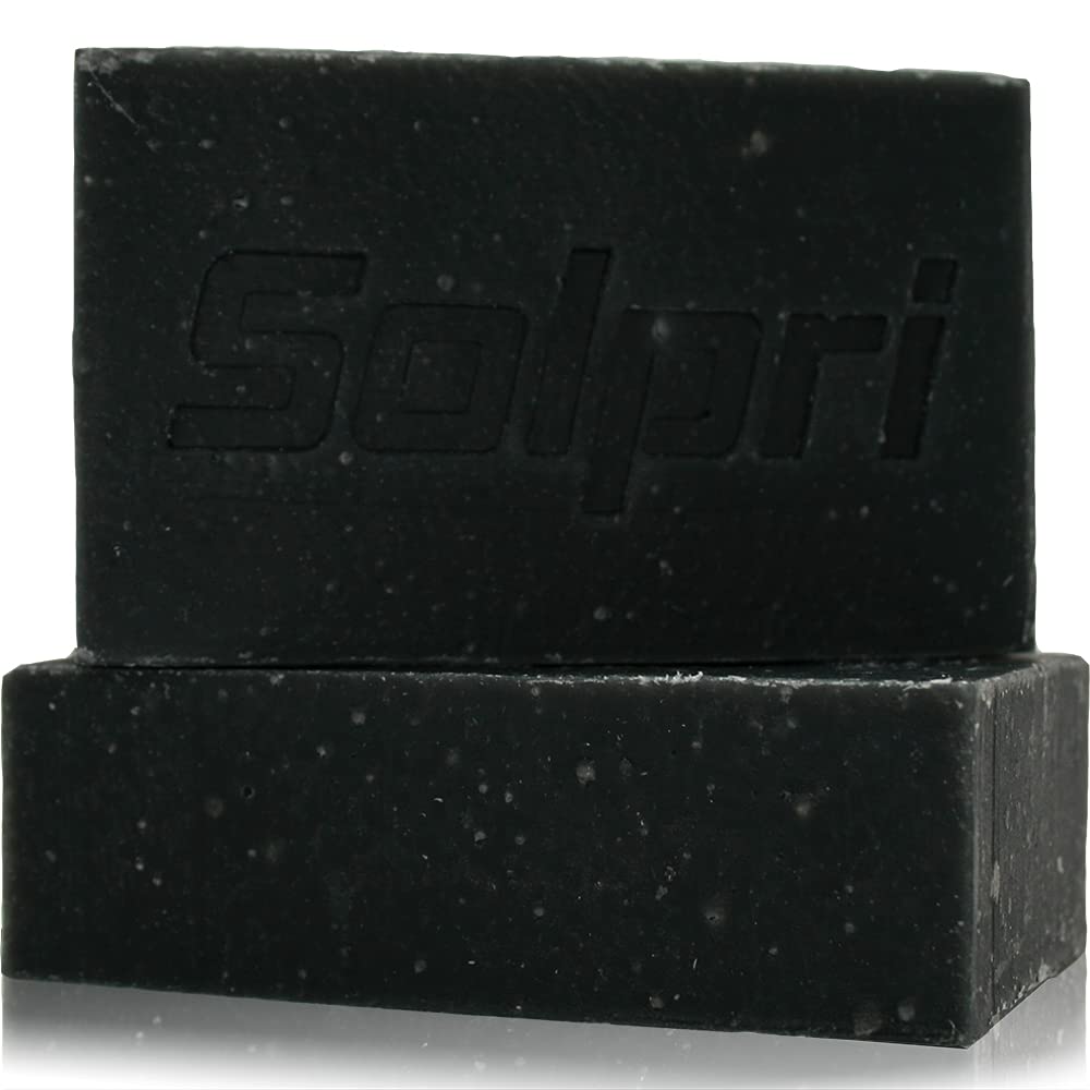 Shield Antifungal Charcoal Pumice Exfoliating Soap Bar 4 oz