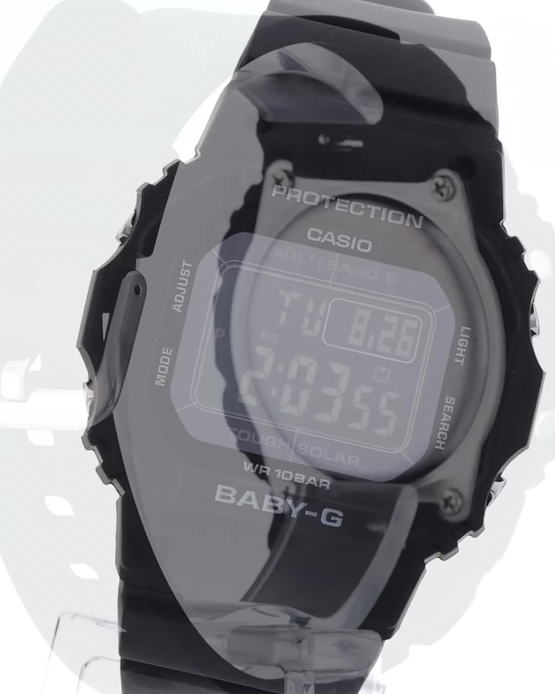 カシオ　ソーラー電波　腕時計　BABY-G ブラック Amazon.co.jp: [カシオ] 腕時計 ベビージー 【国内正規品】 電波