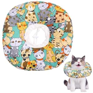 Czlinodummx Weiche Katzen Halskrause Collier Chat