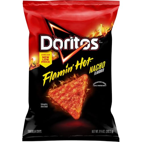 Doritos Tortilla Chips Flamin' Hot Nacho, 9.25 Oz