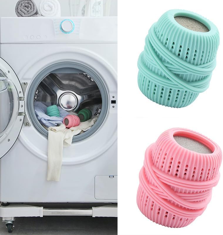 Reusable Laundry Hair Catcher & Lint Remover Balls for Washing Machine | Pet Fur Catcher Mesh Filter | Anti-Winding Clothes Cleaning Tool. (2)-image-18