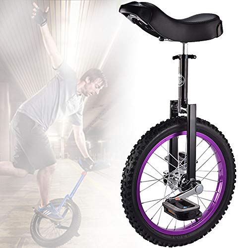 Monociclo para adultos de 16 a 20 pulgadas ideal para deportes y salud