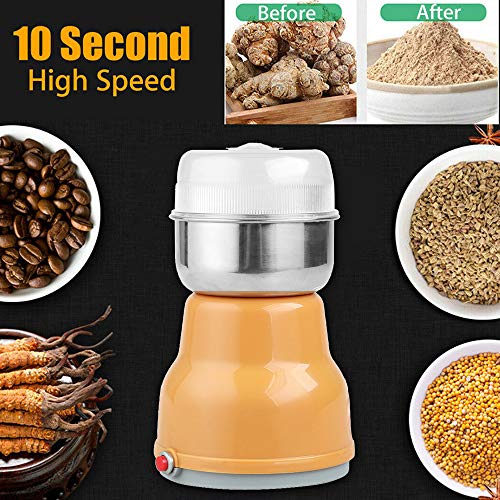Festnight Multifunções Esmagar Máquina Elétrica Cereais Moedor de Grãos Moinho de Ervas Especiarias