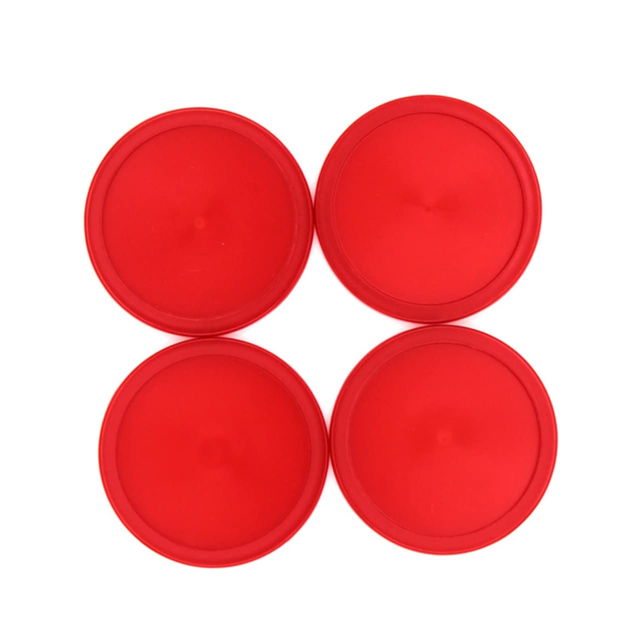 UPKOCH 3 Set Accessori Per Hockey Partita Di Hockey Disco Di Hockey Tavolo Da Air Hockey Disco Da Air Hockey Sostituzione Dei Paddle Delle Maniglie Da Hockey Rosso 8 Pezzi*3