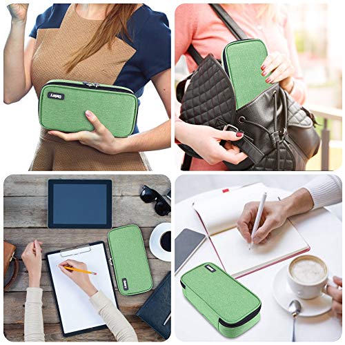 Image of Chelory Big Capacity Pencil Case Large Pencil Bag Pouch Pen Case Pencil Marker Holder Stationery Storage Makeup Bag for Office Supplies Adults